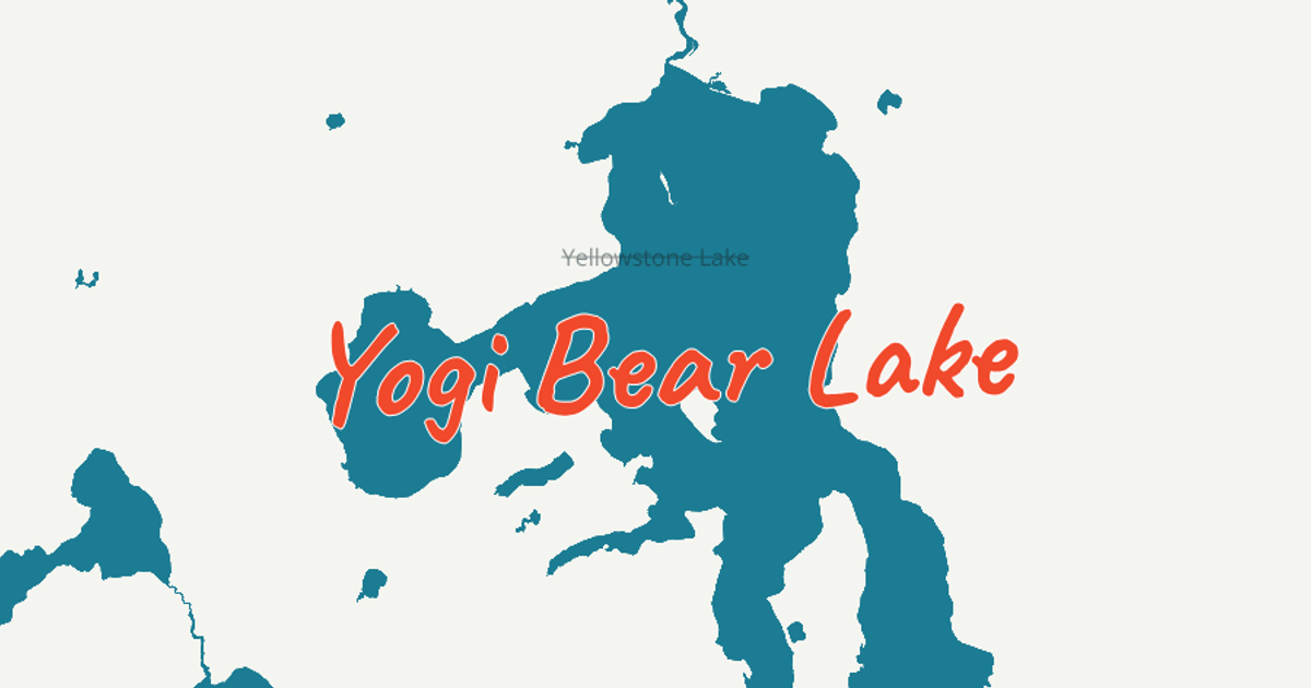 Yogi Bear Lake