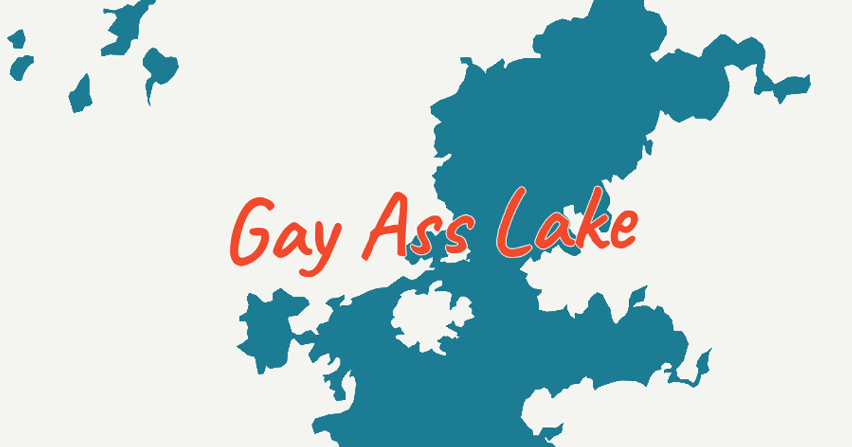 Gay Ass Lake